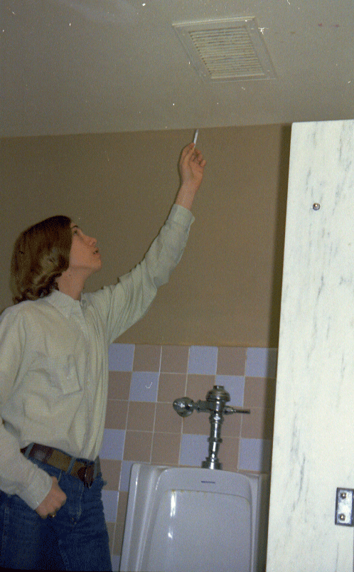 For obvious reasons, I'm very fond of this photo, and have posted it on line before. Lance is showing me how to smoke in the boys room at Cambridge Central School: the key was to encourage the smoke to leave by the vent. Now tell me that the Administration had never noticed this!